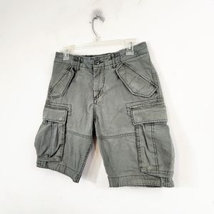 H&M Green Women's Cargo Shorts